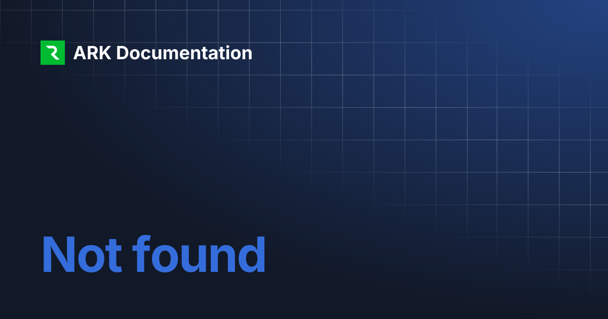 Pinout | ARK Documentation